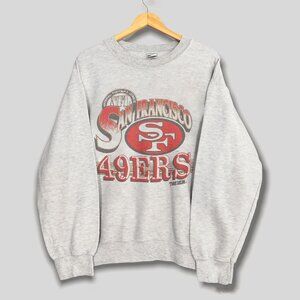 Vintage 90s San Francisco 49ers Sweatshirt, Retro NFL Football Men Women Shirt